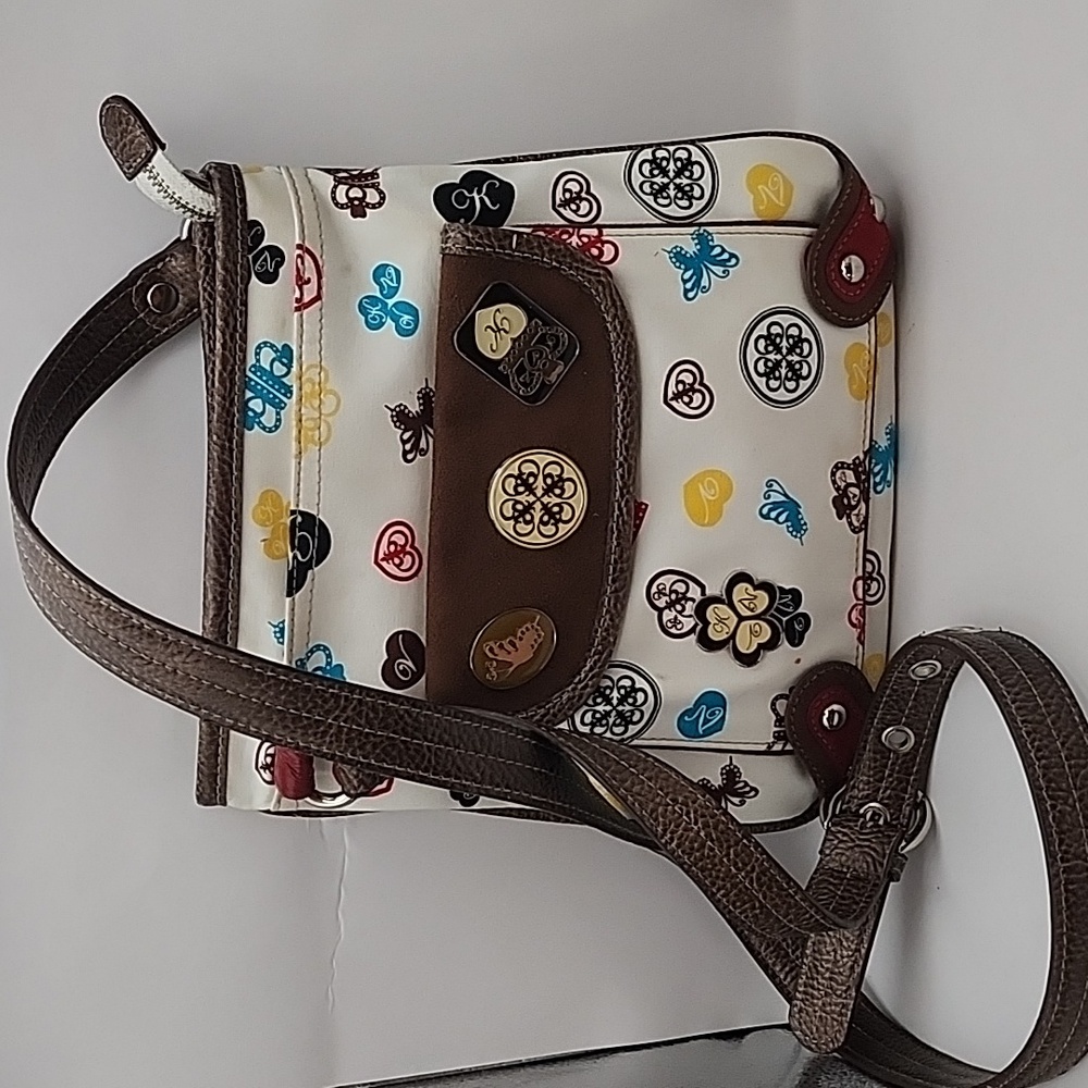 Kathy Van Zeeland Butterfly Crossbody Bag